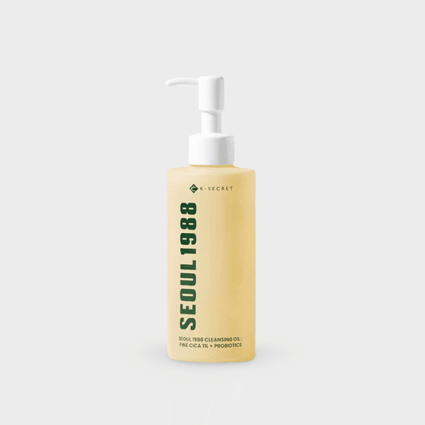 K-Secret Seoul 1988 Cleansing Oil : Pine Cica 1% + Probiotics - 200ml