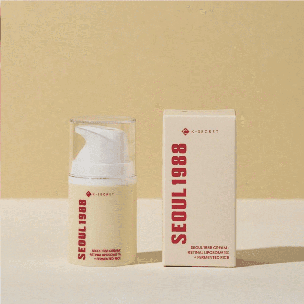K-Secret Seoul 1988 Cream : Retinal Liposome 1% + Fermented Rice - 50ml